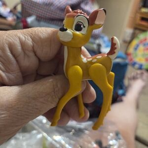 Charming Yellow Deer Action Figure